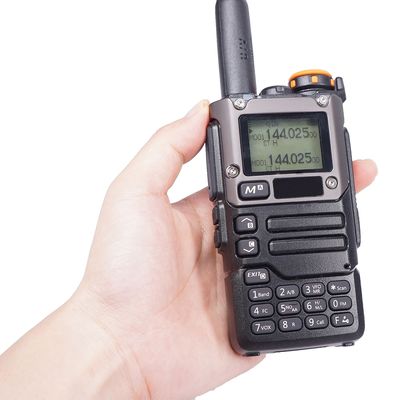 Restaurante Hotel Intercoms VHF UHF Walkie Talkie de mano con 1600mAh Batería de iones de litio