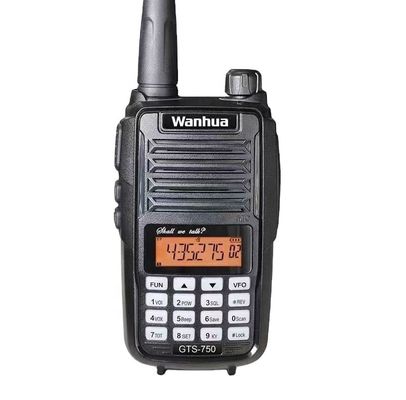 OEM personalizado tipo 4G POC WH118 Radio digital negro UHF VHF profesional