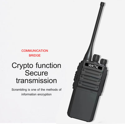 Radio portátil VHF UHF de dos vías 3W Potencia de salida Perfecto para intercomunicadores de hoteles y restaurantes