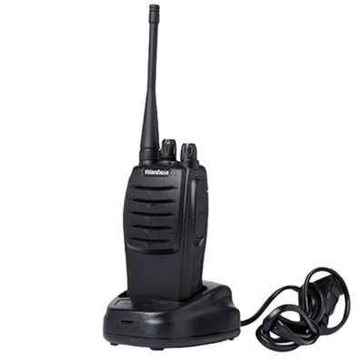 Radio portátil profesional de dos vías con scrambler de voz y diseño ligero