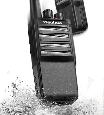 Radio portátil original con tipo de frecuencia VHF UHF de 5 watts e intercomunicadores de largo alcance