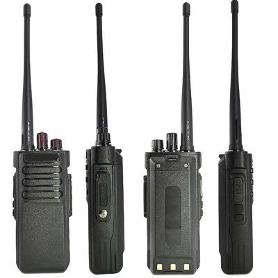 Radio portátil Walkietalkie VHF UHF Intercoms analógicos de 10W Walkie Talkies IPX7