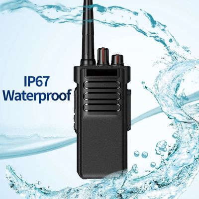 Radio portátil Walkietalkie VHF UHF Intercoms analógicos de 10W Walkie Talkies IPX7