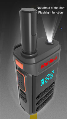 G68 Radios de dos vías Walkie Talkies con potencia de salida de 2W/0,5W y antena de larga distancia
