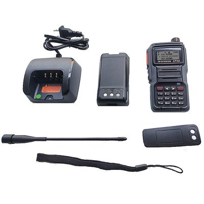 199 canales almacenamiento UHF/VHF Walkietalkie portátil intercomunicación digital original UHF Vhf