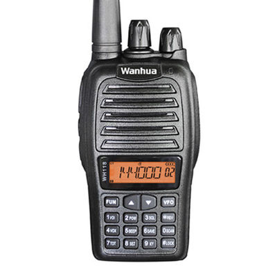 Wanhua WH118 Radio portátil de banda doble 189g Walkie Talkie para comunicación de larga distancia
