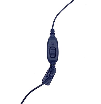 Comunicación WKTK con cable Chipset Earbud Headset en el oído para radio Walkie Talkie Two Way
