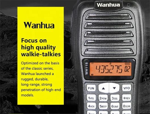 Walkie-talkies de alta potencia 2Watt 16 canales con un alcance de 10 Km y una batería grande de 3800 mAh