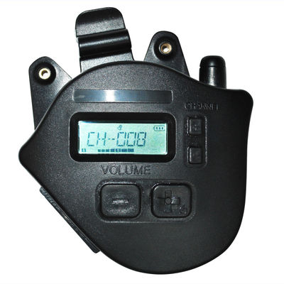 400-470 MHZ Altavoz Tecnología de lámpara de canal Walkie Talkie negro con rango de conversación de 2 a 20 km