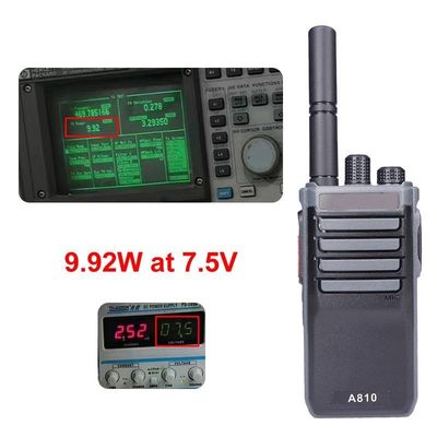 Rango de frecuencia 400-470MHz Walkie Talkie profesional con WiFi y diseño impermeable