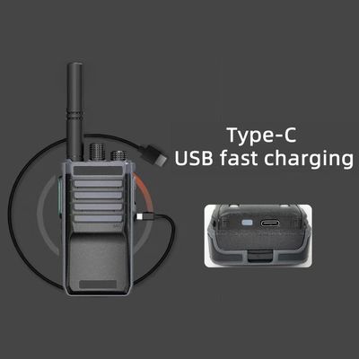 Rango de frecuencia 400-470MHz Walkie Talkie profesional con WiFi y diseño impermeable