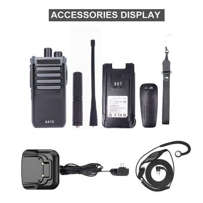 Rango de frecuencia 400-470MHz Walkie Talkie profesional con WiFi y diseño impermeable