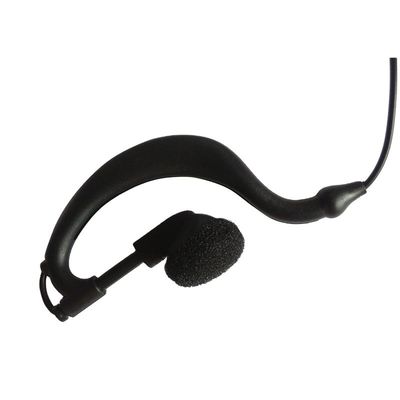 G forma de gancho para las orejas auriculares manos libres en línea Ptt auriculares para la comunicación Walkie Talkie