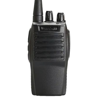 WH.HTD815 Restaurante Radio bidireccional con largo alcance 3-5km en negro