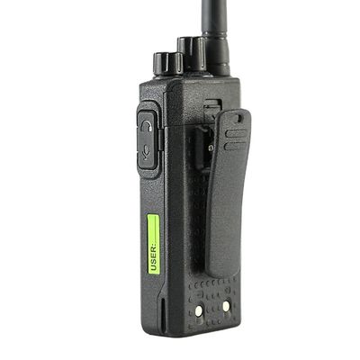 128*60*33mm Walkie Talkie UHF Transmisor de radio bidireccional para el rango de frecuencia de 400-470MHz
