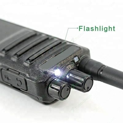 128*60*33mm Walkie Talkie UHF Transmisor de radio bidireccional para el rango de frecuencia de 400-470MHz