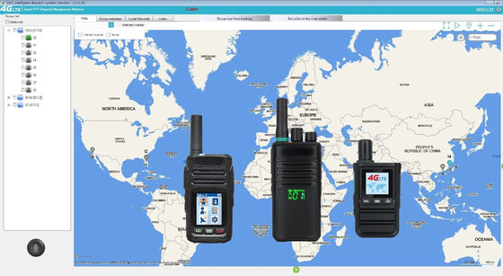 Walkie-talkie portátil para gestión de propiedades a prueba de polvo y a prueba de agua 20.5*16.5*6cm