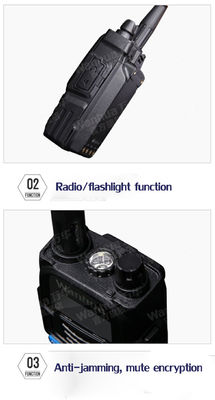 5W VHF UHF Transceptor de radio de doble banda para radio portátil caliente de dos vías Walkie Talkie
