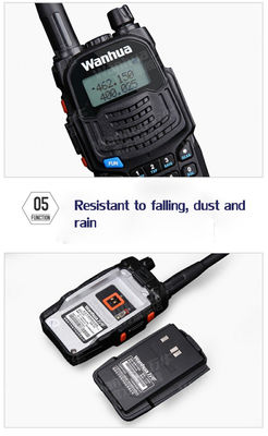 5W VHF UHF Transceptor de radio de doble banda para radio portátil caliente de dos vías Walkie Talkie
