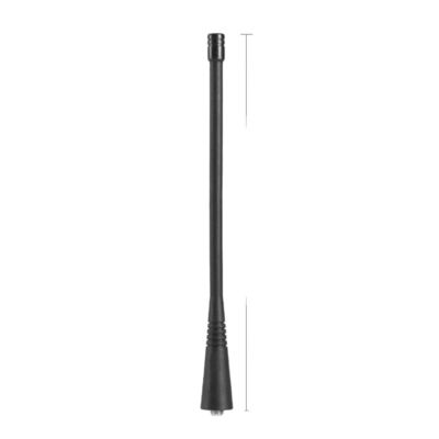 Superbat VHF UHF Antenna plegable CS Táctica de doble banda ligero 10g PC Material ABS