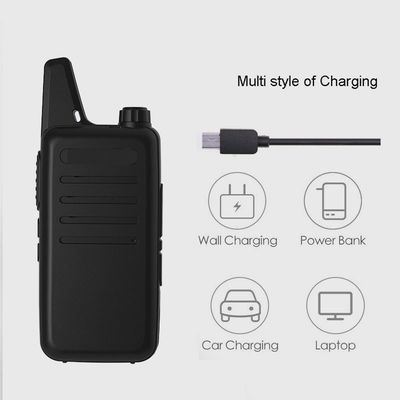 Radio portátil Vhf Mejor bf VTC2 de largo alcance Mini Radio de dos vías 400-470mhz Walkie Talkie