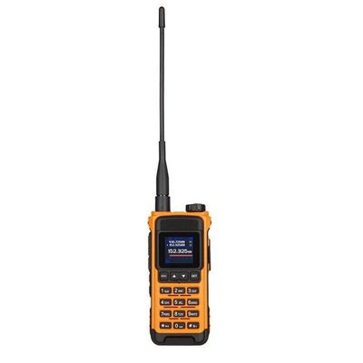 VHF 136-174 MHz Transceptor IC-U86 UHF 400-470MHz Dos vías de radio Walkie Talkie Negro