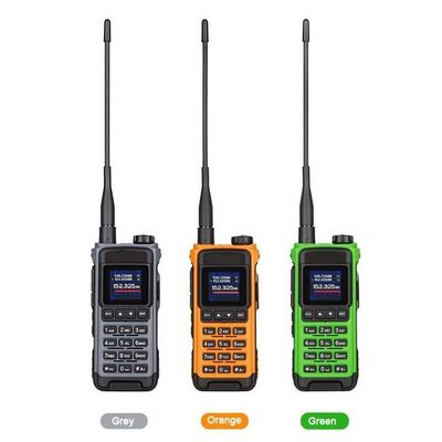 VHF 136-174 MHz Transceptor IC-U86 UHF 400-470MHz Dos vías de radio Walkie Talkie Negro