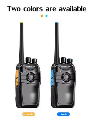 Sistema de intercomunicación Walkie Talkie portátil para mostrador bancario 103*61*33MM 16 canales de almacenamiento