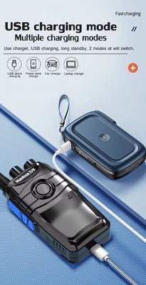 Sistema de intercomunicación Walkie Talkie portátil para mostrador bancario 103*61*33MM 16 canales de almacenamiento