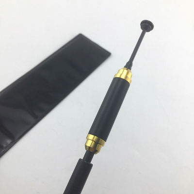 Rango de frecuencia 136-174/403-527MHZ Telescópica Walkie Talkie Antena para radio de dos vías