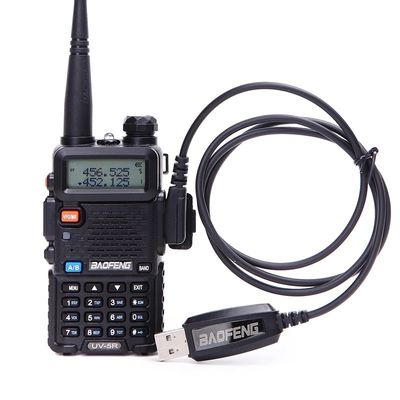 Baofeng BF Walkie Talkie Análogo K Port Driver CD Línea de datos de software para UV82 UV 5R 888s UV5R