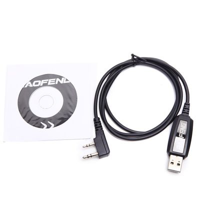Baofeng BF Walkie Talkie Análogo K Port Driver CD Línea de datos de software para UV82 UV 5R 888s UV5R