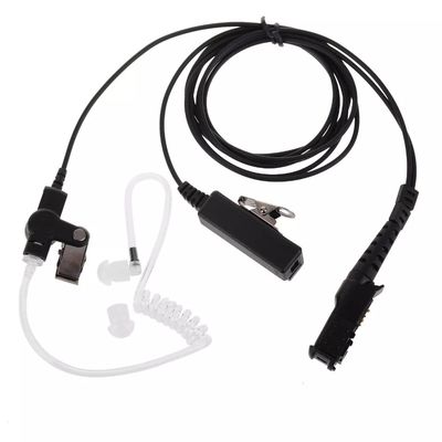 Muele privado NO tubo de aire PPT auricular cableado para P6600 P6620 XPR3300 XPR3500 Radio Comunicador auricular