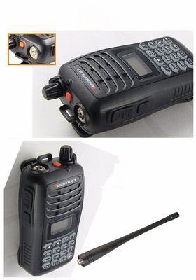 Talkie talkie más potente T550 VHF/UHF con potencia de salida de 4W y 16 canales de almacenamiento
