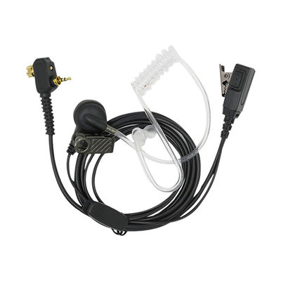 Color: negro, tubo de aire, auricular para MTP85 MTP830 portátil, radio micrófono, salida de energía, otro