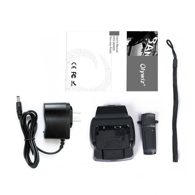 2023 6W UHF Walkie Talkie portátil de dos vías Estación de radio Transceptor comunicador con carga USB