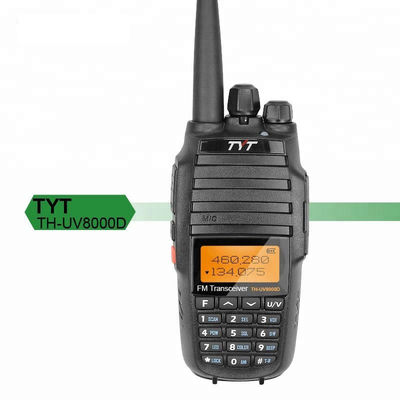 10W de banda doble FM SDR Radio TYT 8000D DMR UV-8000D para 5-10km de radio Walkie Talkie