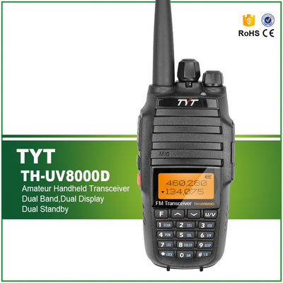 10W de banda doble FM SDR Radio TYT 8000D DMR UV-8000D para 5-10km de radio Walkie Talkie