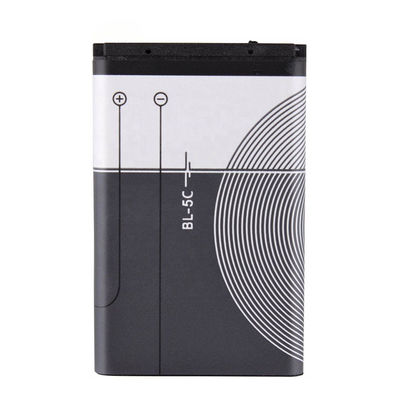 Baterías recargables para teléfonos móviles BL-5C Liion para Nokia 6600 6230 3650 E50 N70 1100 6268 E70 3.7V 1020mAh
