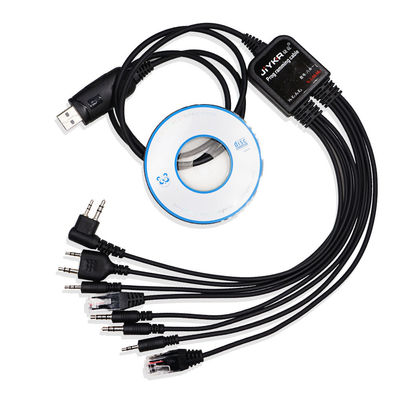 Cable de programación USB multifunción 8 en 1 para Baofeng UV5R UV82 TYT Yaesu Walkie Talkie