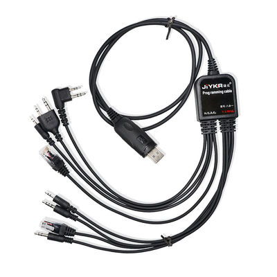 Cable de programación USB multifunción 8 en 1 para Baofeng UV5R UV82 TYT Yaesu Walkie Talkie