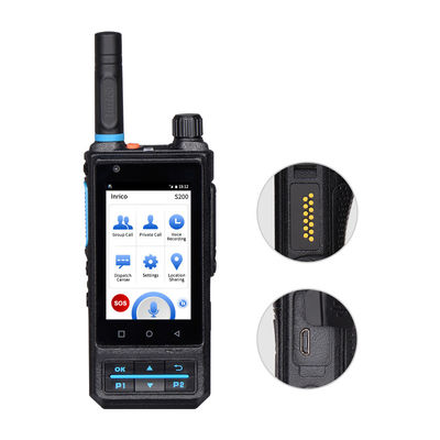 S200 4G LTE 3,1 pulgadas Smartphone con ZELLO Real-PTT 4000mAh Walkie Talkie teléfono móvil