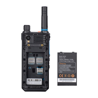 S200 4G LTE 3,1 pulgadas Smartphone con ZELLO Real-PTT 4000mAh Walkie Talkie teléfono móvil