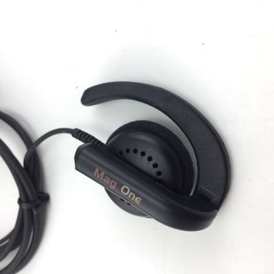 Walkie Talkie auriculares con cable en negro y compatible con Motorola GP328 GP340 GP380