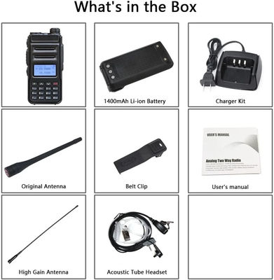 Inglés Lenguaje de operación Radio portátil de dos vías para teléfono móvil Walkie Talkie