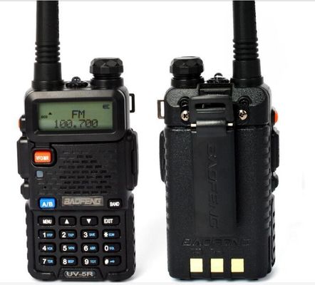 Entrega de 3-5km portátil Baofeng UV5R UV5R UV5R UV5R Walkie Talkie de mano
