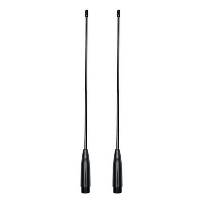 1.5W Potencia de salida Banda doble VHF/UHF 144/430MHz Antenna de radio móvil con látigo flexible