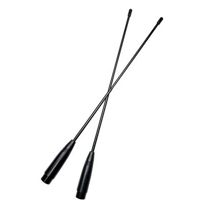 1.5W Potencia de salida Banda doble VHF/UHF 144/430MHz Antenna de radio móvil con látigo flexible