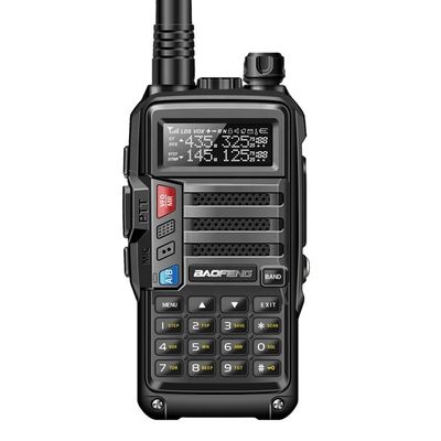 VHF UHF portátil de 10 km de largo alcance 5W Radio portátil de dos vías AS-53 BaoFeng Walkie Talkie