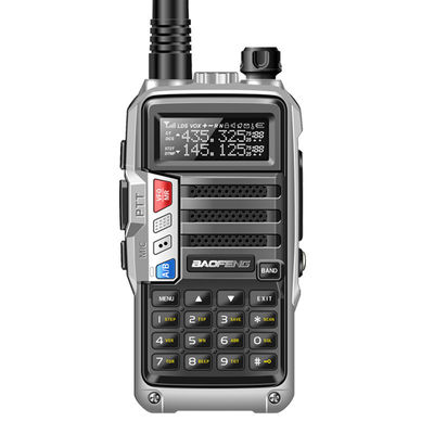 VHF UHF portátil de 10 km de largo alcance 5W Radio portátil de dos vías AS-53 BaoFeng Walkie Talkie